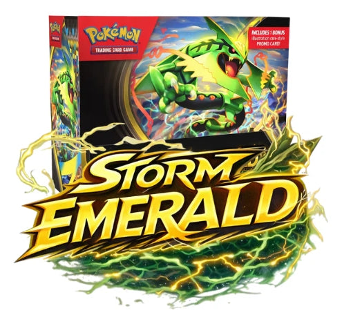 Pokemon Booster Box - Mega Evolutions - Storm Emerald PRE ORDER